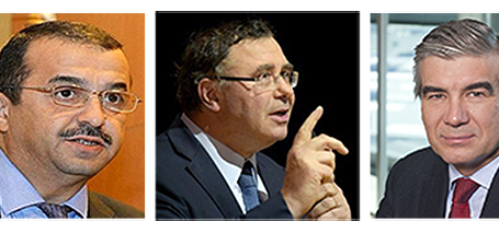 عرقاب يستقبل مسؤولي المجمعين الفرنسي توتال والاسباني ناتوغري